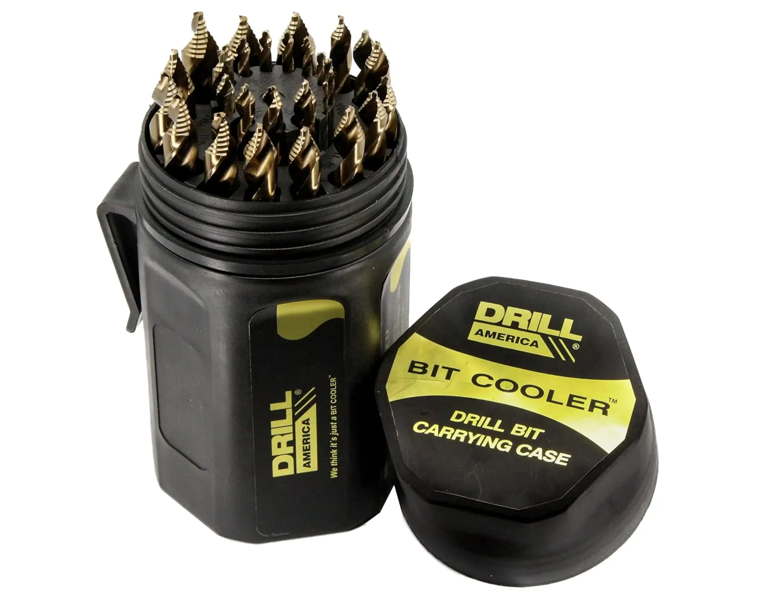 Drill America GSC29J-PC 29 Pc Cobalt Stepped Point Drill Bit Set