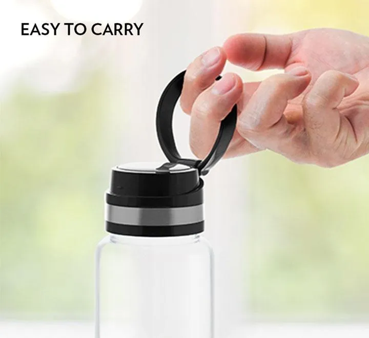 Easygo Glass Bottle Black Lid