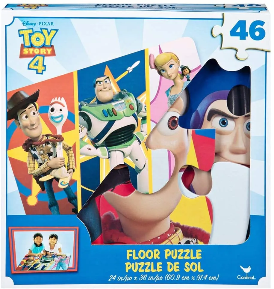 Educational Challenge Learning Floor Puzzle 46 Pcs - LOL Surprise, Paw Patrol, Disney Toy Story 4