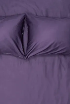 Egyptian Cotton Sateen Bedding in Purple Color