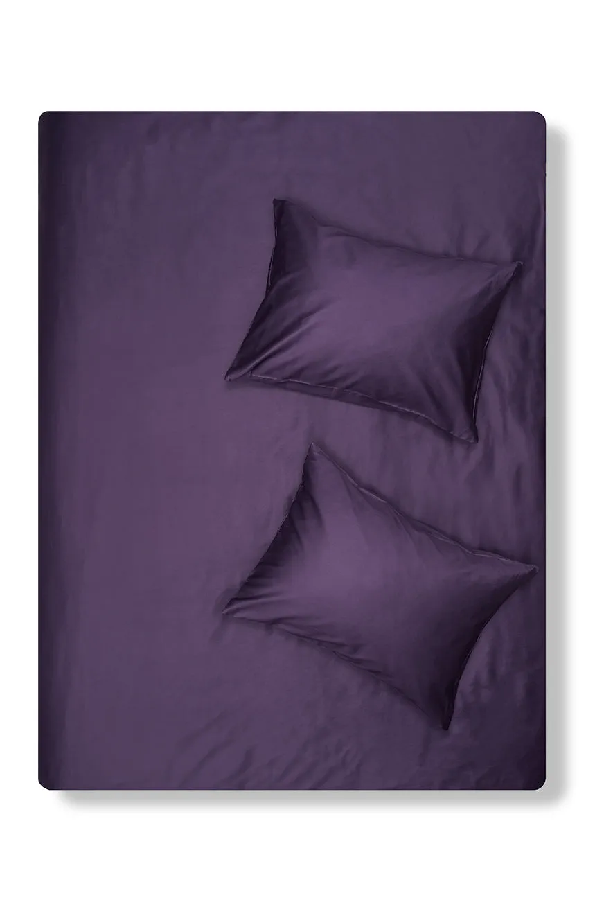 Egyptian Cotton Sateen Bedding in Purple Color