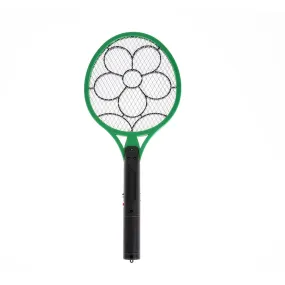 Electric Insect Pest Fly Mosquito Swatter Killer Rechargeable Hand Racket Electric Swatter Home Garden Insect Wasp Pest Control