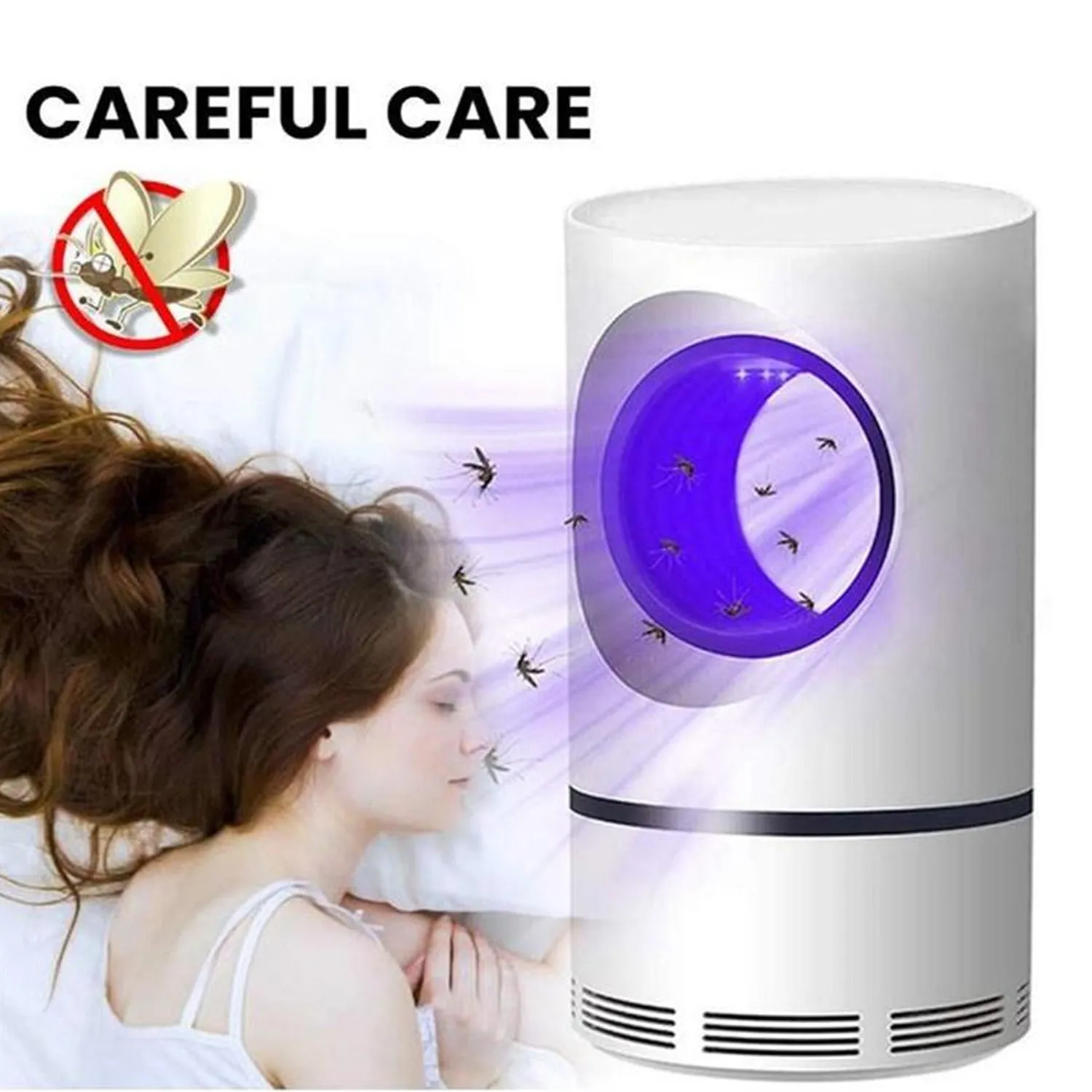 Electronic Led Mosquito Killer Lamps Machine for Home Insect Killer Electric Powered Machine Eco-Friendly Baby Freezer, Household Bin Display Rack