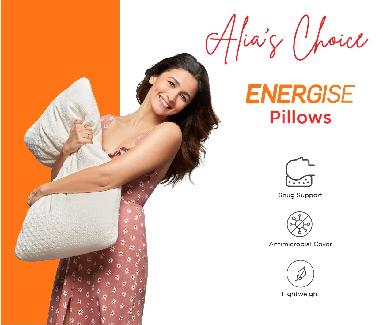 Energy Cool Gel Antimicrobial Pillow