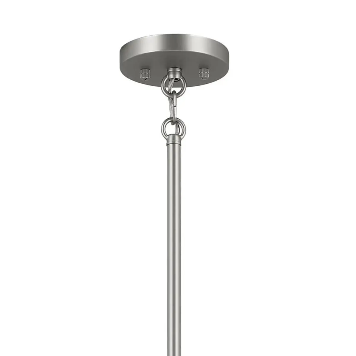 Erzo 48 in. 10 Lights Chandelier Satin Nickel Finish