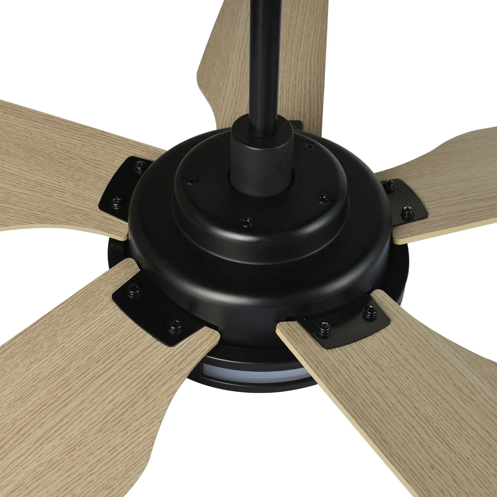 Explorer Smart Fan with LED Light and Remote Outdoor/Indoor 52 inch