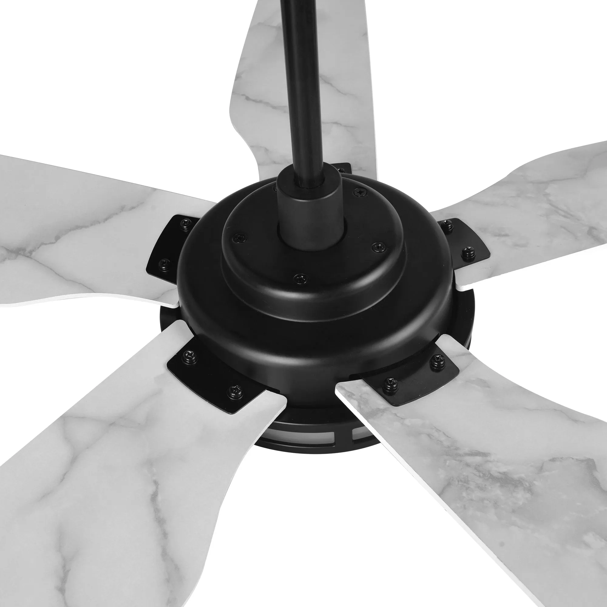 Explorer Smart Fan with LED Light and Remote Outdoor/Indoor 52 inch