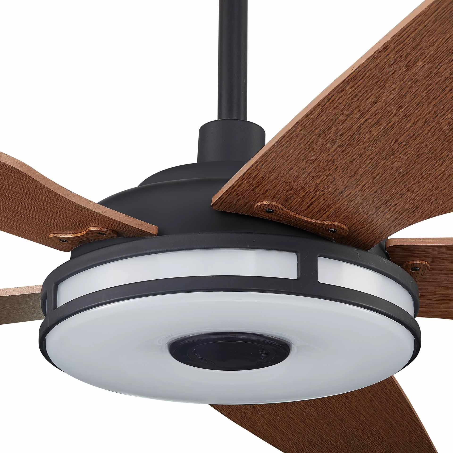 Explorer Smart Fan with LED Light and Remote Outdoor/Indoor 52 inch