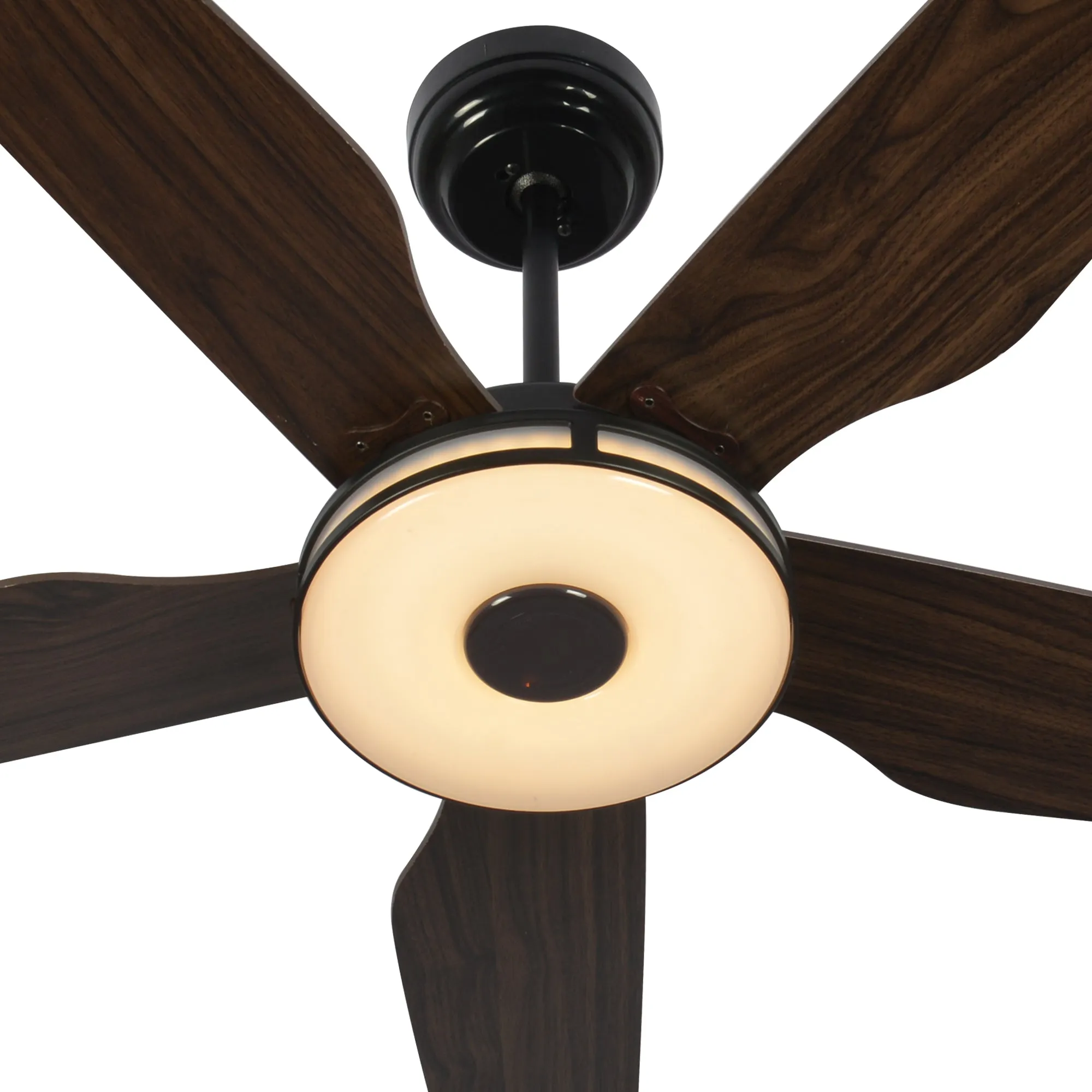 Explorer Smart Fan with LED Light and Remote Outdoor/Indoor 52 inch