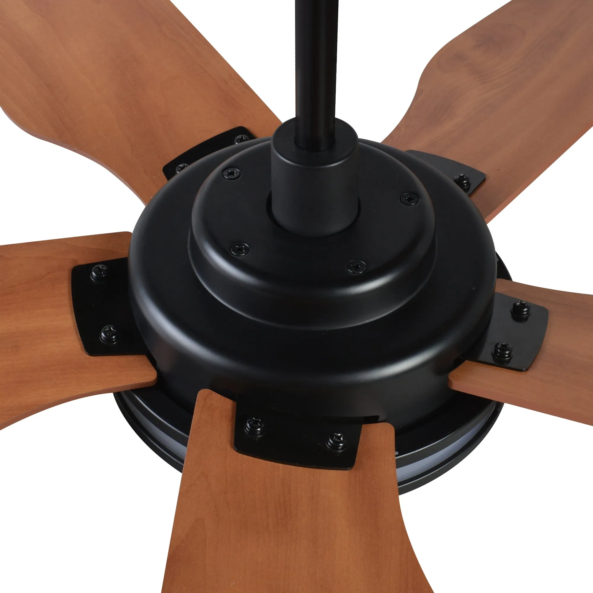 Explorer Smart Fan with LED Light and Remote Outdoor/Indoor 52 inch