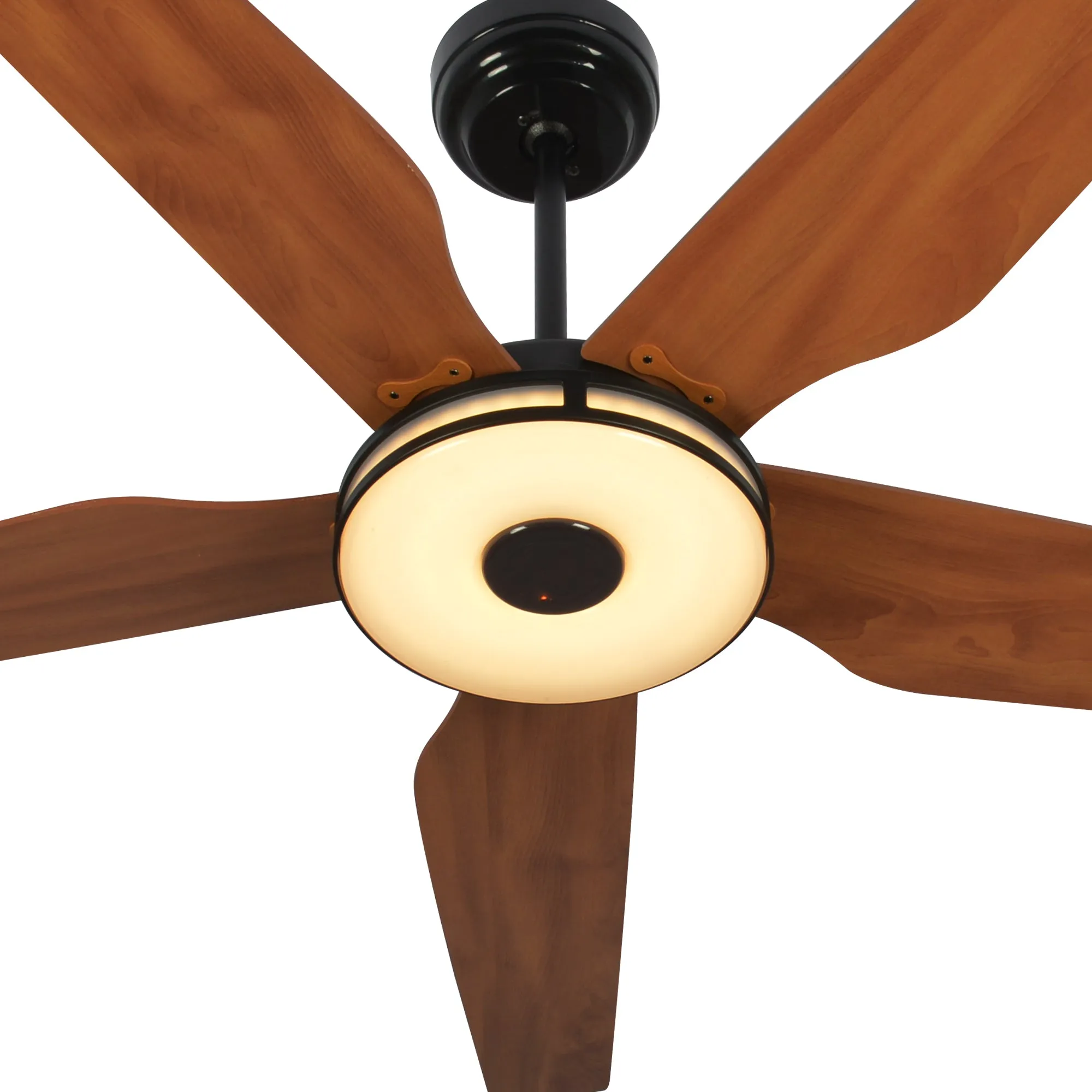 Explorer Smart Fan with LED Light and Remote Outdoor/Indoor 52 inch