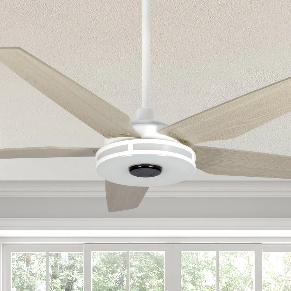 Explorer Smart Fan with LED Light and Remote Outdoor/Indoor 52 inch