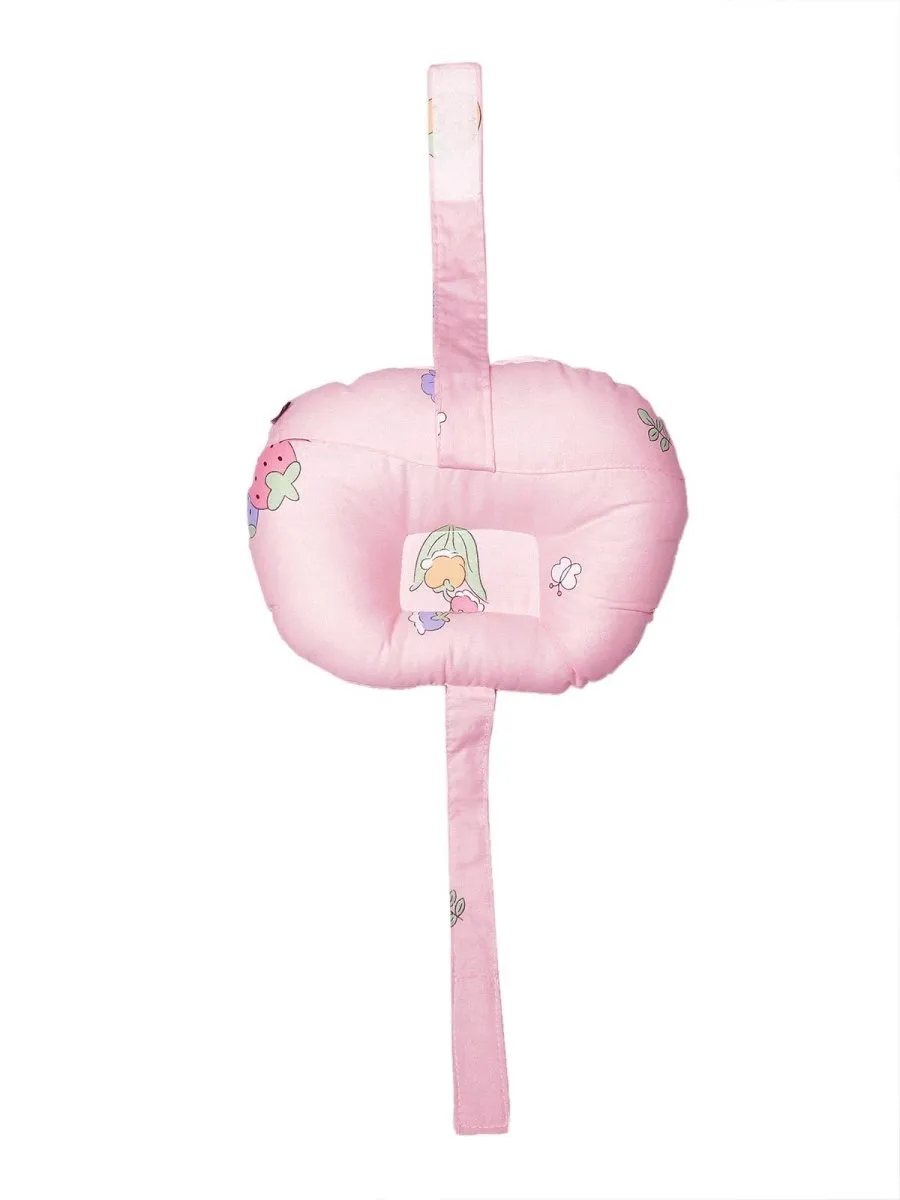 Extra Large Nursing Pillow - My Little Bunny: Pink