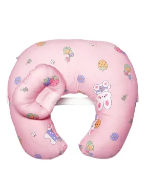 Extra Large Nursing Pillow - My Little Bunny: Pink