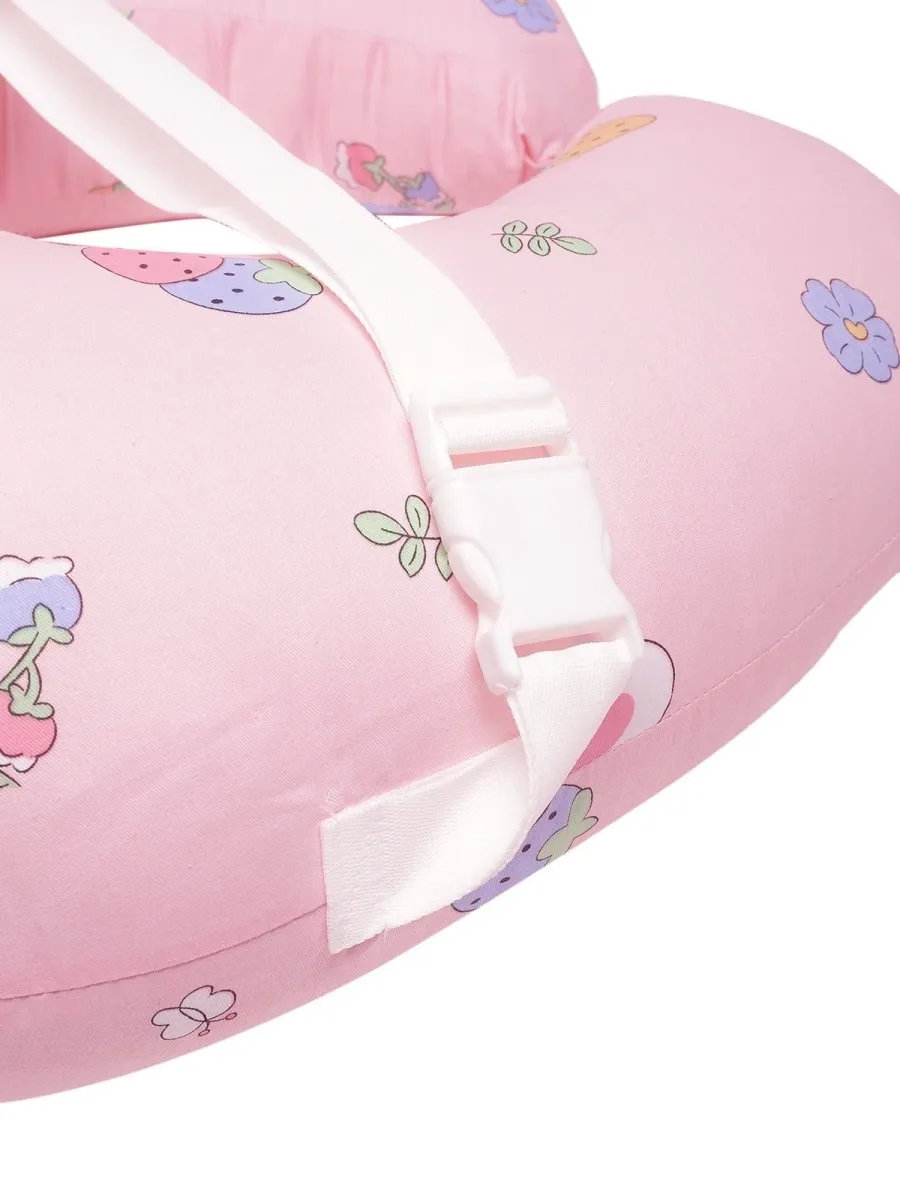 Extra Large Nursing Pillow - My Little Bunny: Pink