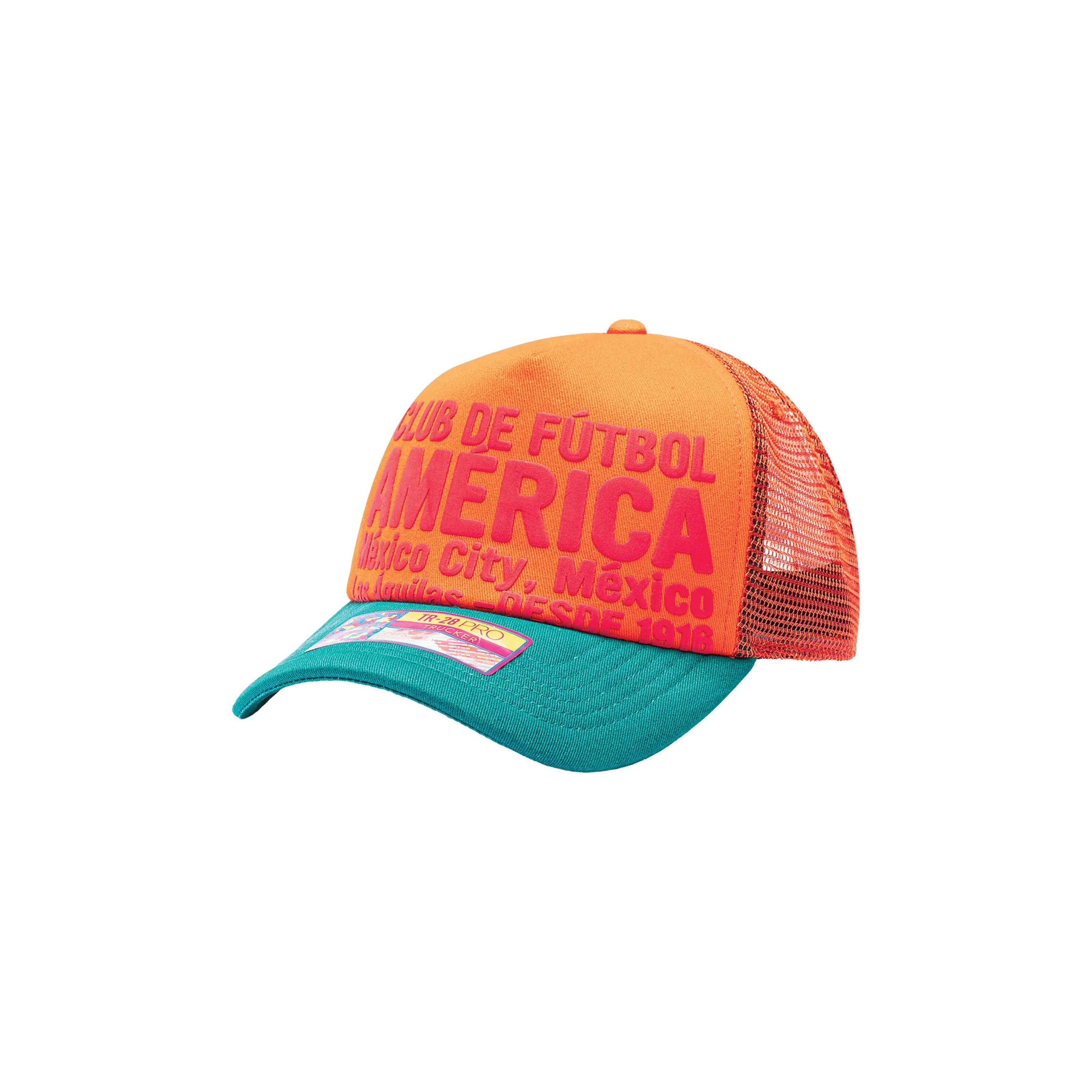 FAN INK Club America Gold Trucker Hat