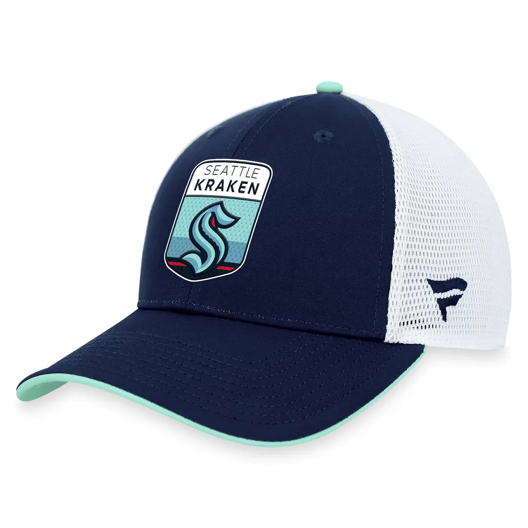 Fanatics Men's NHL Seattle Kraken 2023 Adjustable Draft Cap