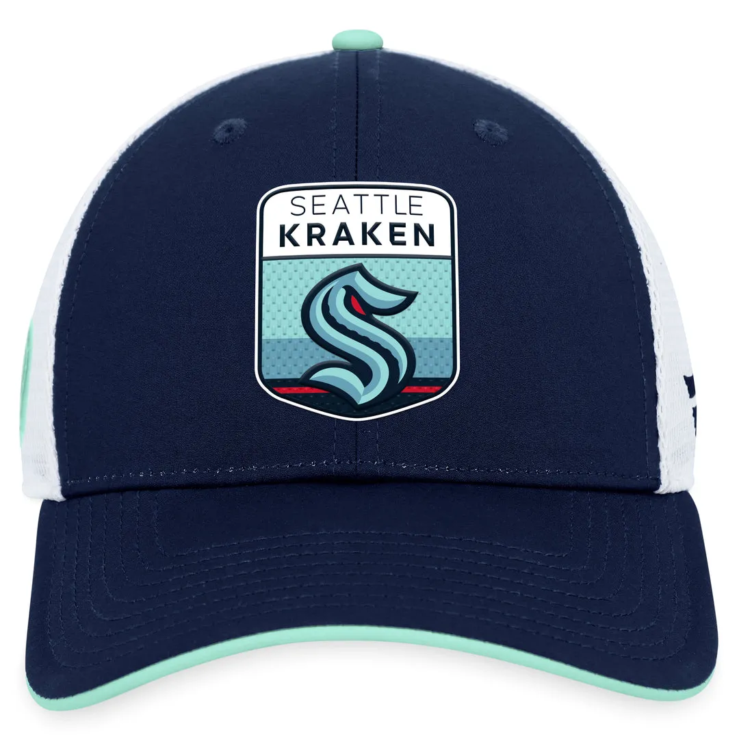 Fanatics Men's NHL Seattle Kraken 2023 Adjustable Draft Cap