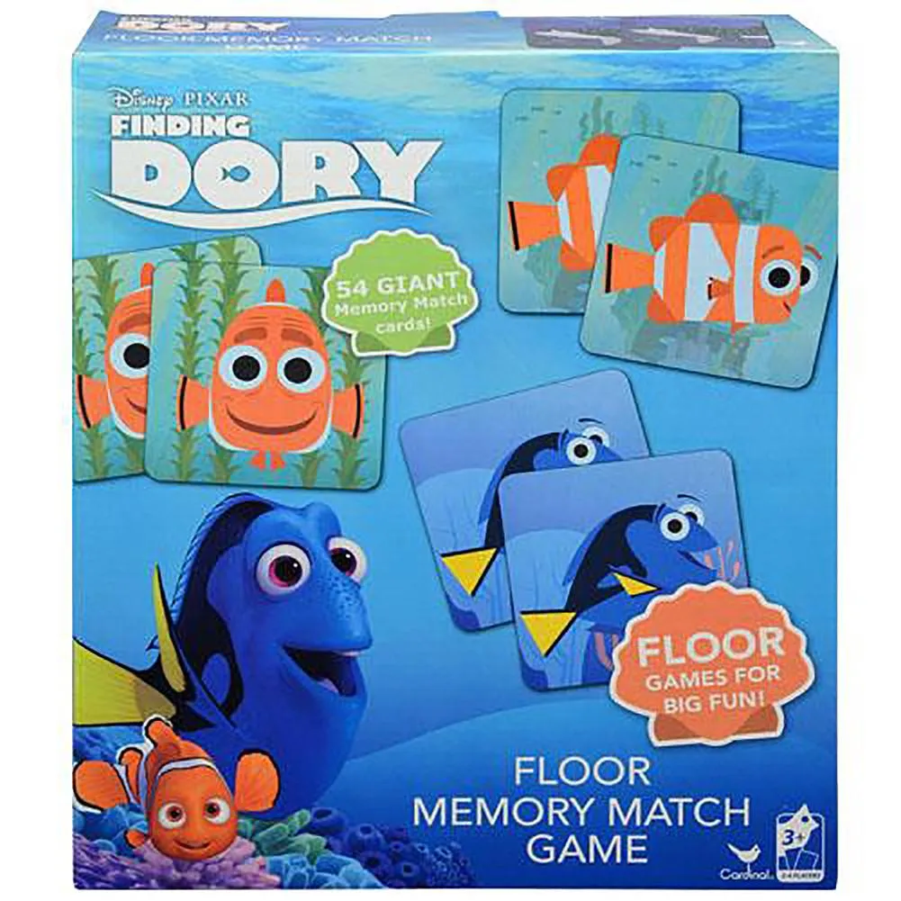 Finding Dory Floor Memory Match Game