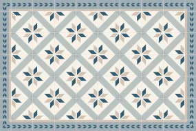 Floor Mat Tile Blue/Grey - Various Sizes