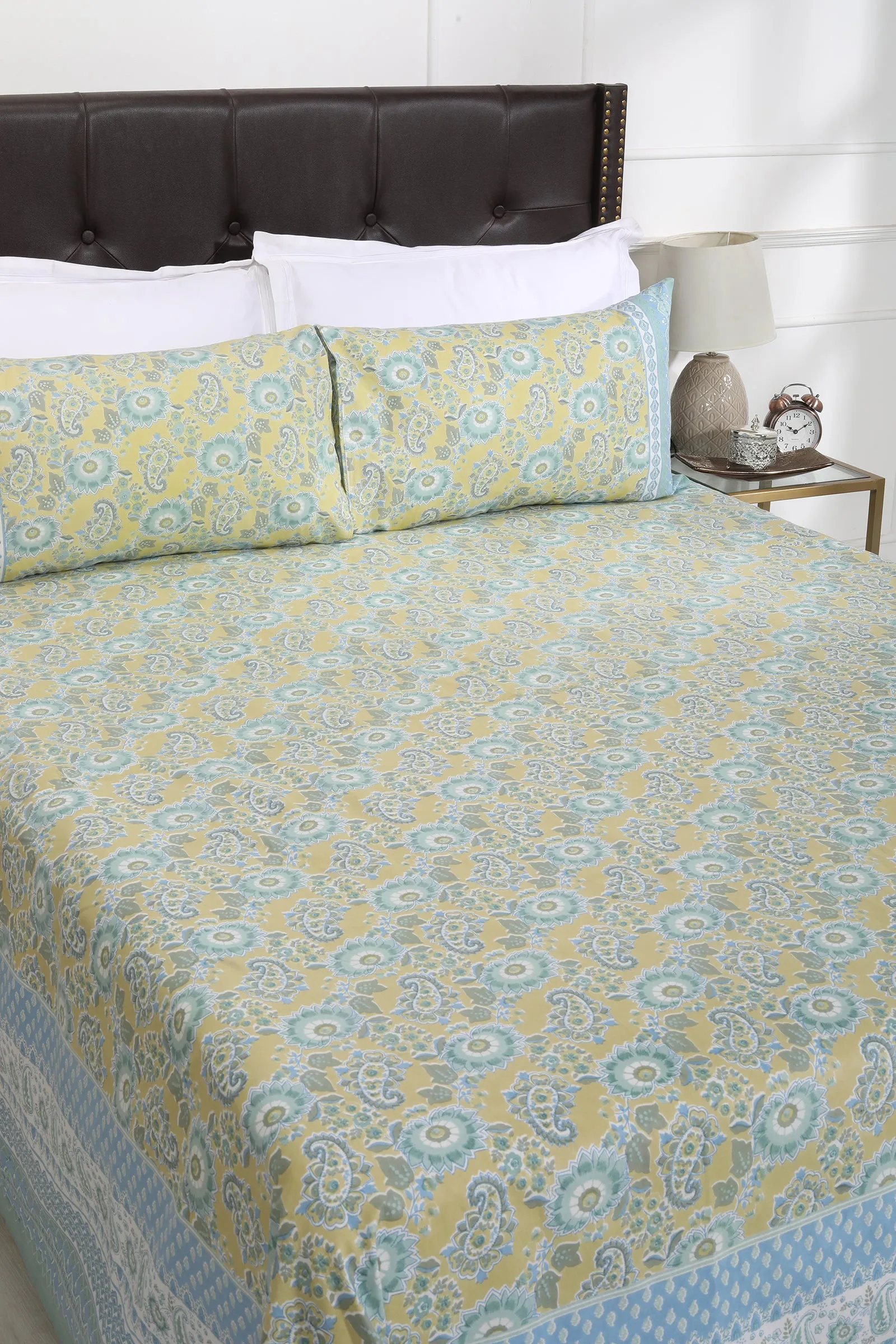 Floral Medley Cotton Bedsheet