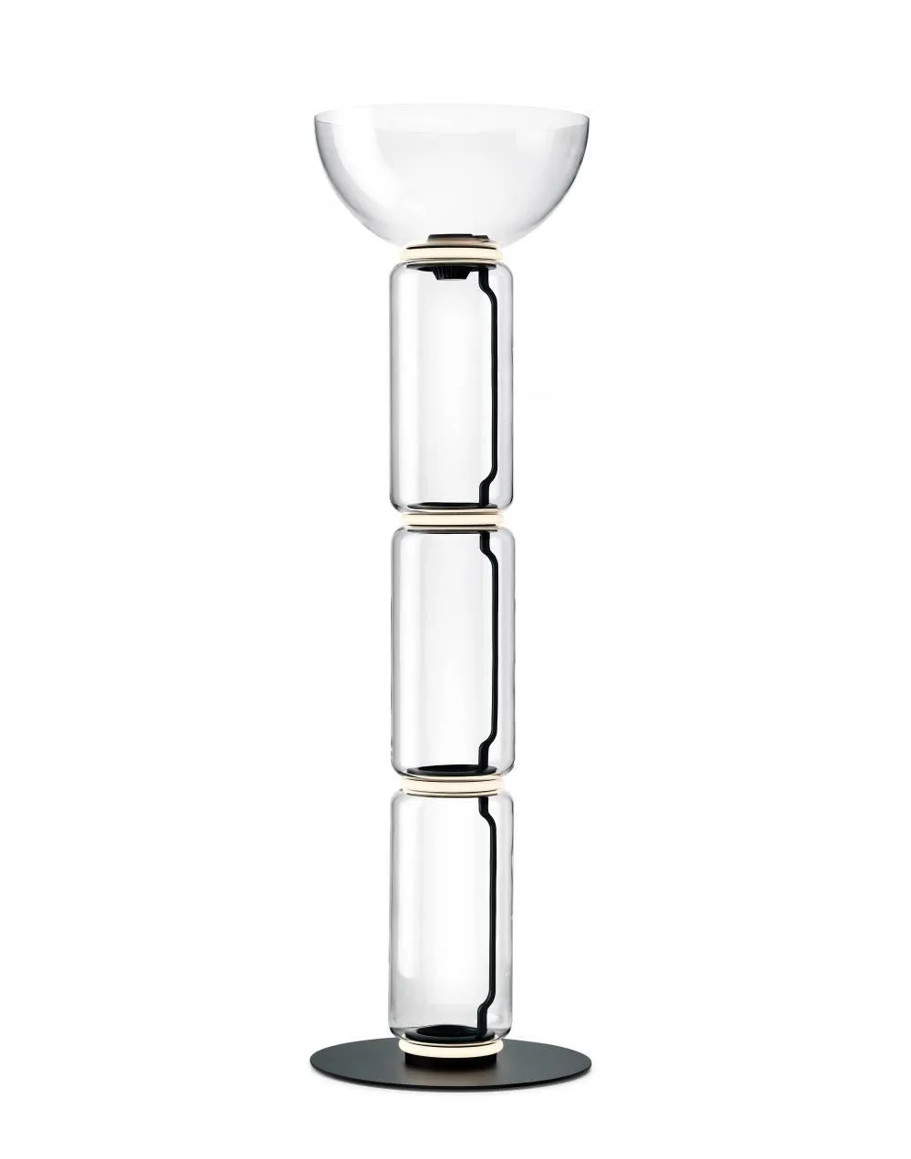 Flos Noctambule Floor Lamp - High Cylinder & Cone Or Bowl