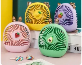 Fruit Theme Mini Hand fan