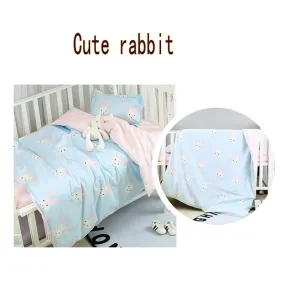 Fun-Print Cotton 3PC Baby's Bedding Sets