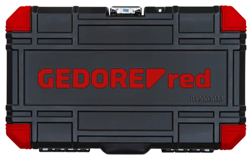 Gedore red | Socket Set 1/4" 4-13mm Bits 33Pc