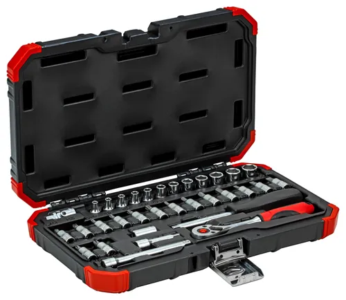 Gedore red | Socket Set 1/4" 4-13mm Bits 33Pc