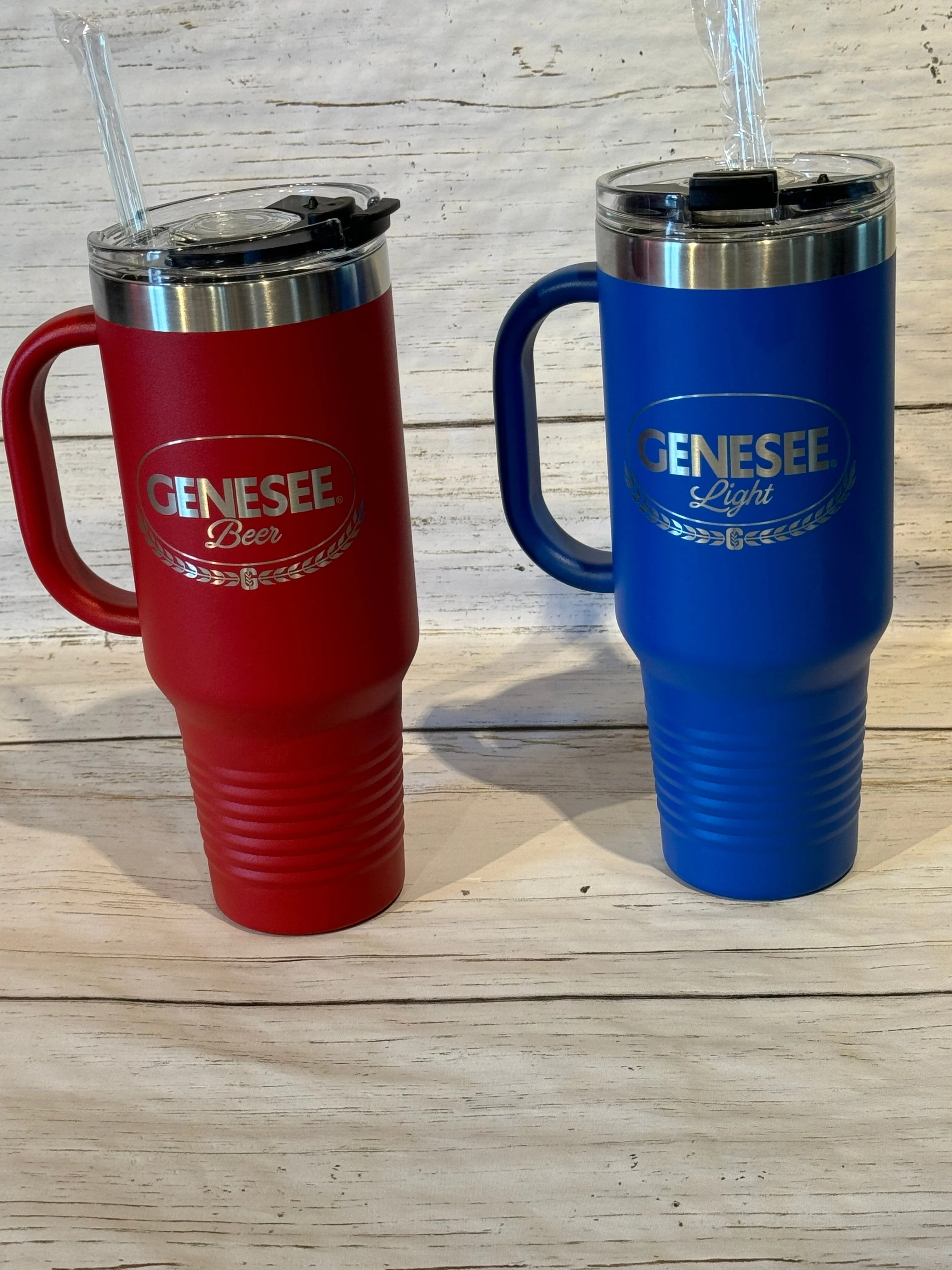 Genesee and Genesee light 40oz Tumbler