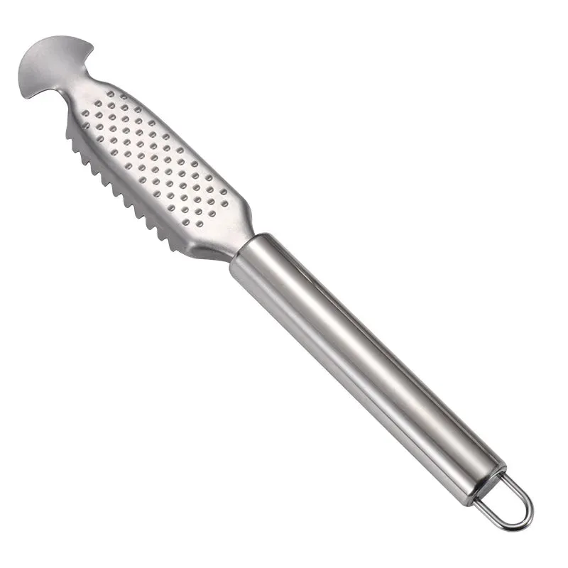 Ginger Grind Stainless Fish Scraper Tool