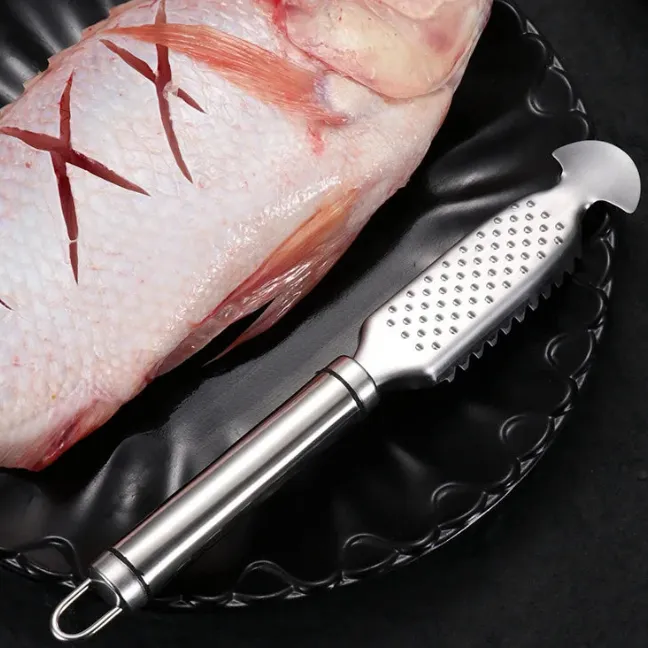 Ginger Grind Stainless Fish Scraper Tool