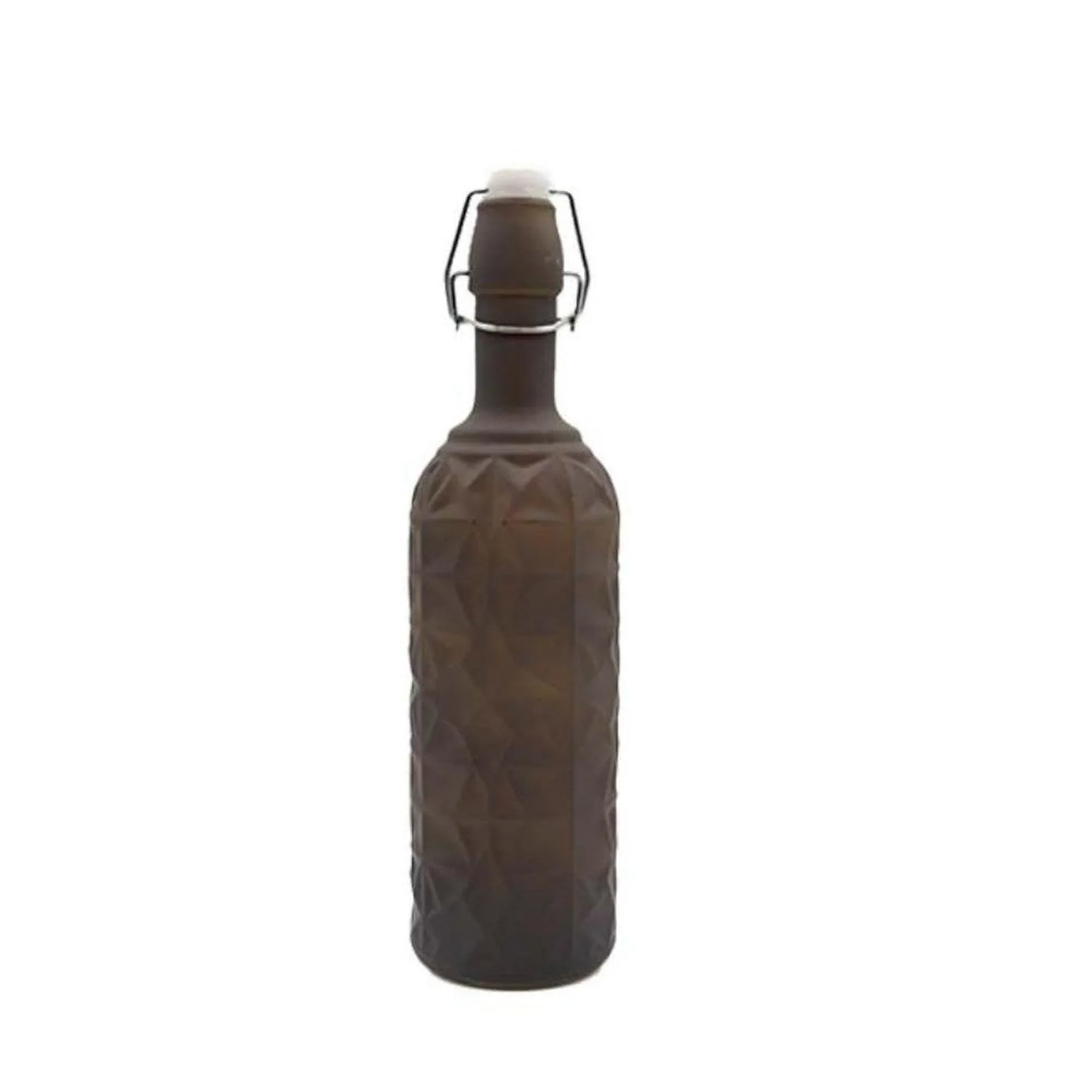 Glass Water Bottle 750ml - Storage Glass Jar with swing Lid GI2646