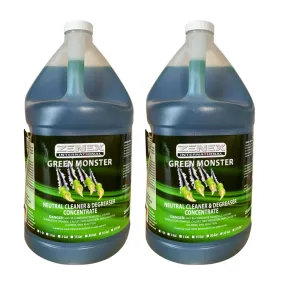 GREEN MONSTER Neutral Cleaner & Degreaser Concentrate for Commercial and Industrial Floor Scrubber Machines