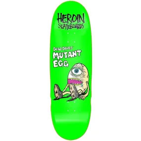 Heroin 9.6" Mutant Egg Skateboard Deck