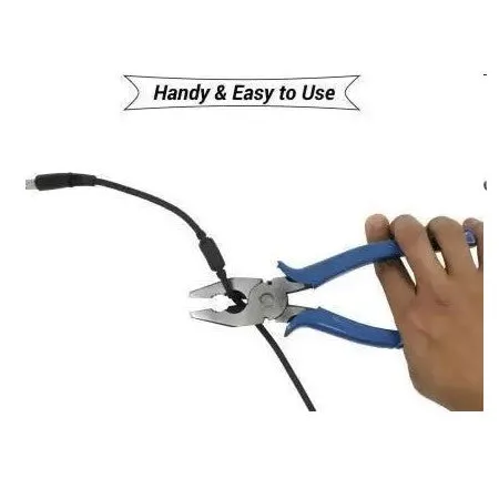 Household Utility Combo 8 in 1 led screwdriver with Combination Plier combo Hand Tool Kit