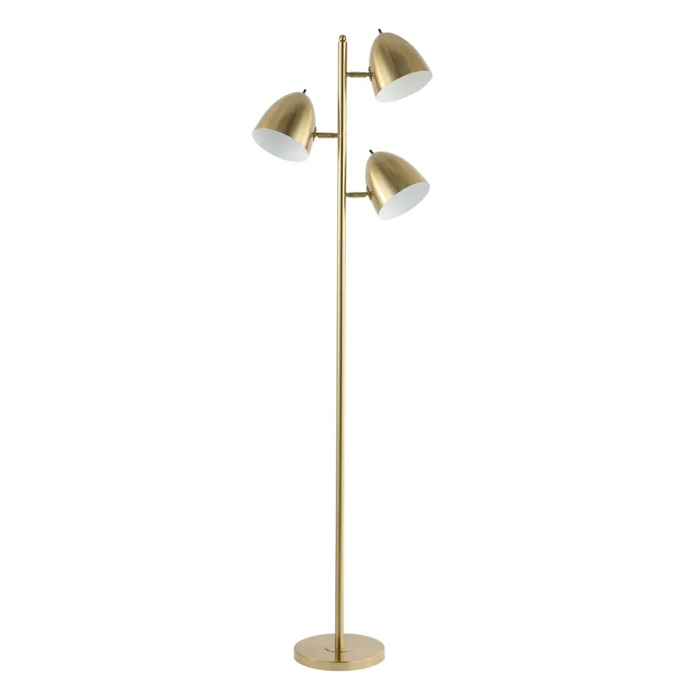 Hubert 66.5" Modern Contemporary Iron LED Floor Lamp