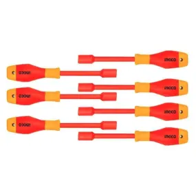 Ingco Insulated Nut Screwdriver 7Pcs HKISD0701