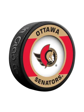 Inglasco NHL Ottawa Senators Retro Puck