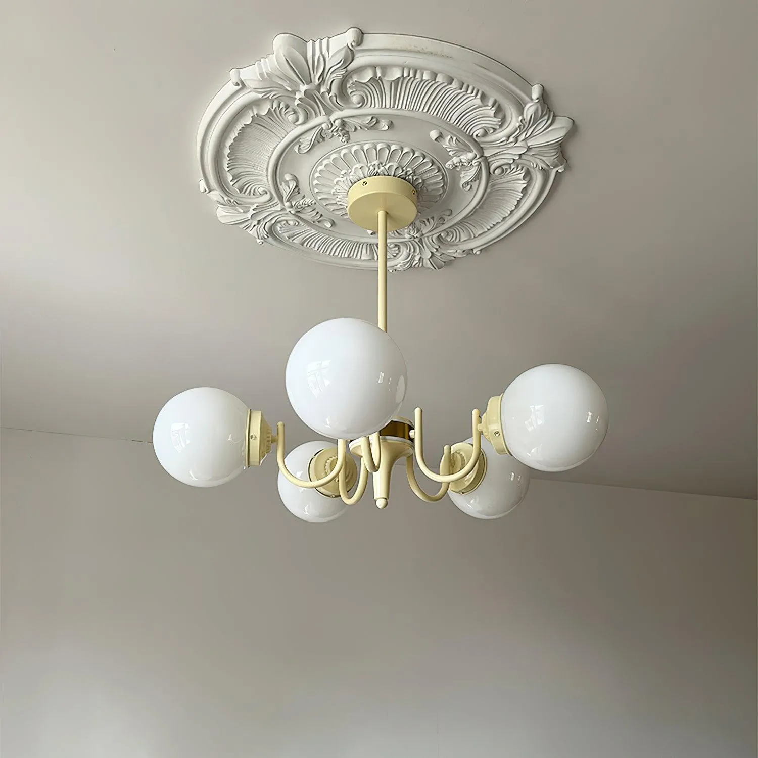 Kaiser Glass Chandelier