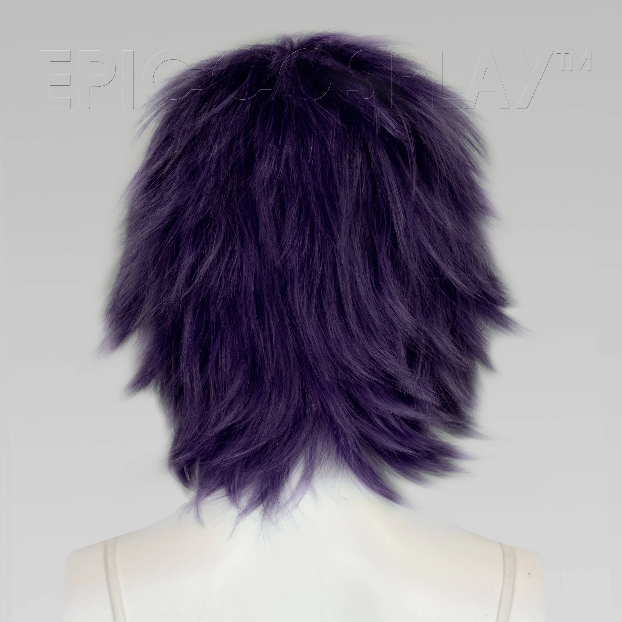 Keto (Layered) - Purple Black Fusion Wig