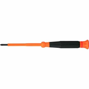 Klein Tools 6233INS Insulated Precision Screwdriver, #0 Phillips