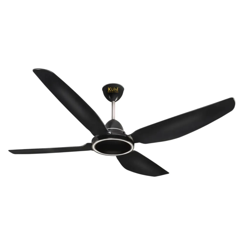 Kuhl Brise E4 BLDC Ceiling Fan With Remote 1320mm Black