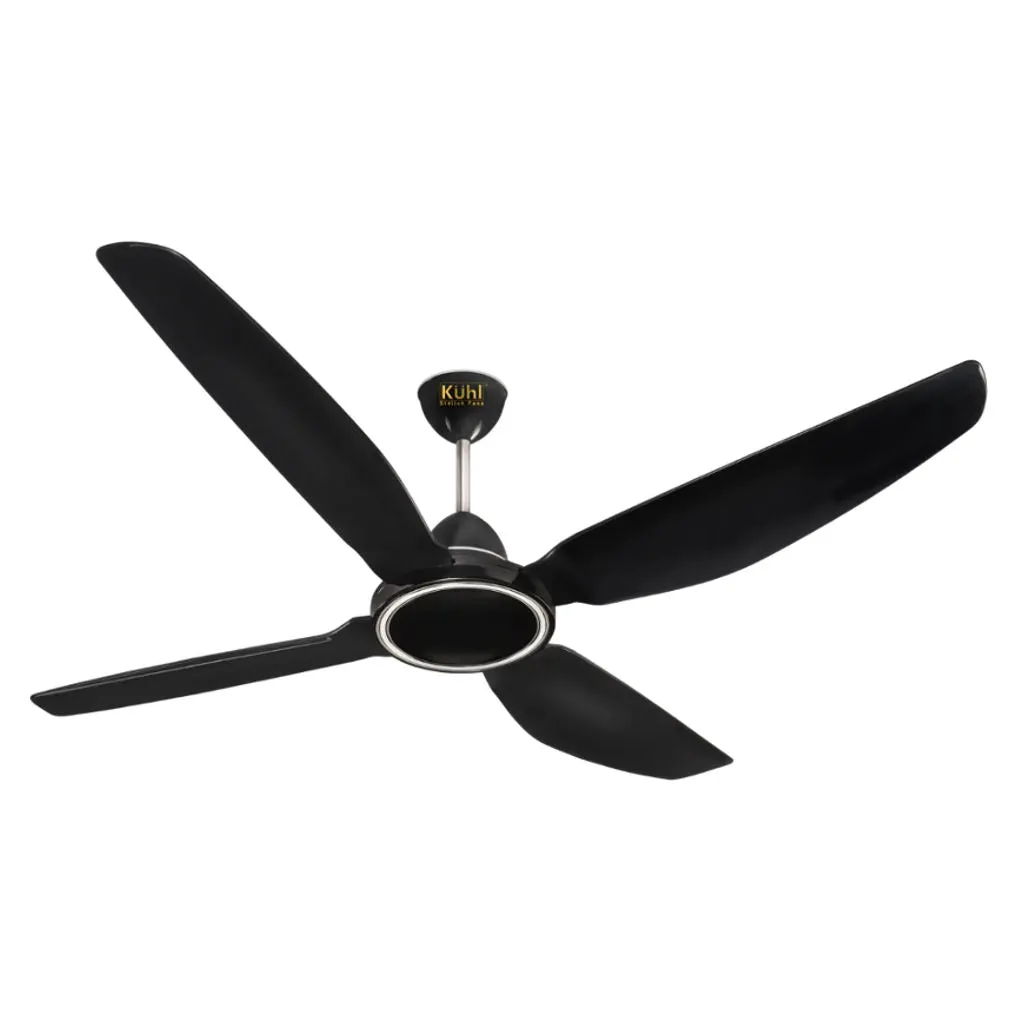 Kuhl Brise E4 BLDC Ceiling Fan With Remote 1320mm Black