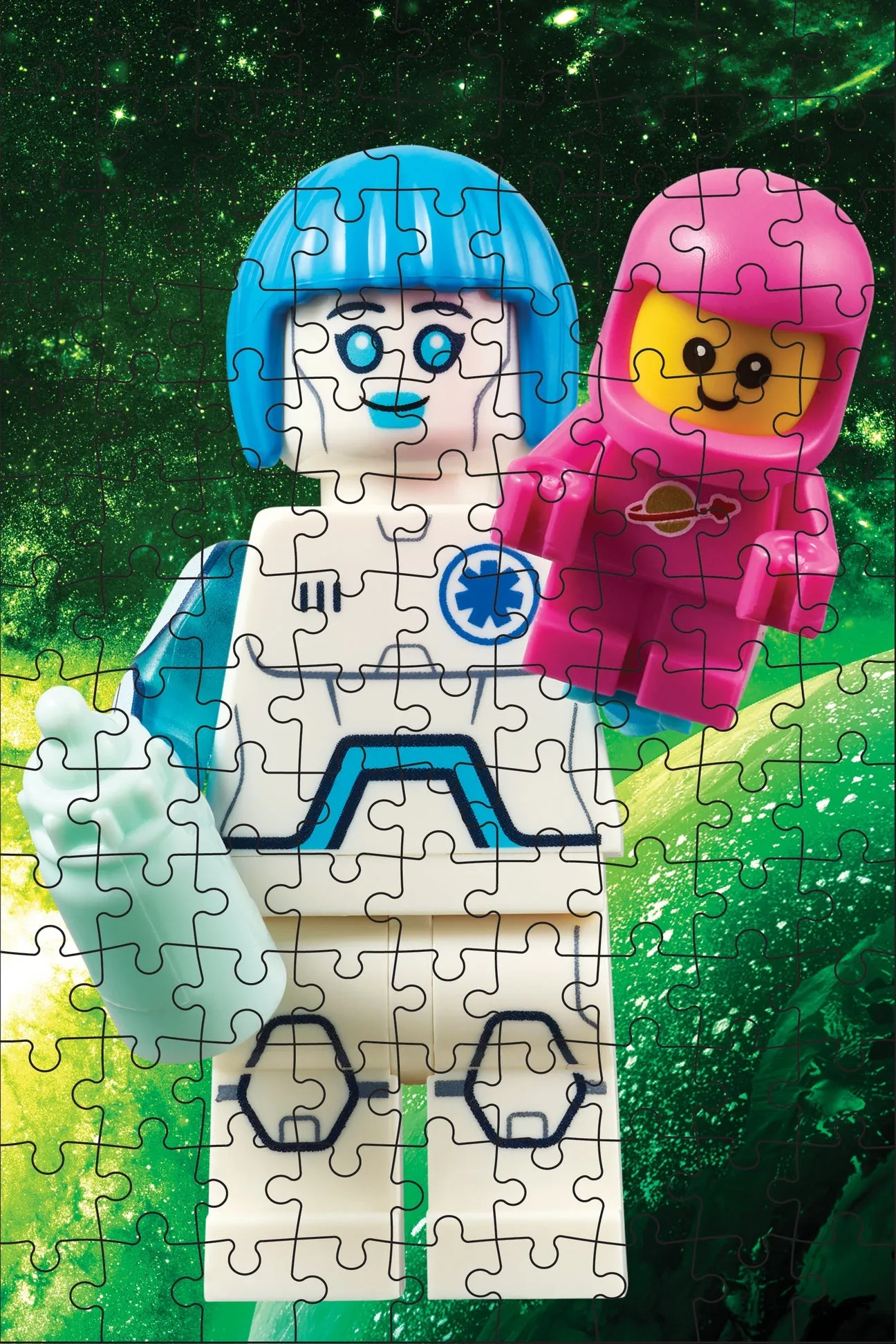 LEGO Mystery Minifigure (Space Edition) | 126 Piece Jigsaw Puzzle