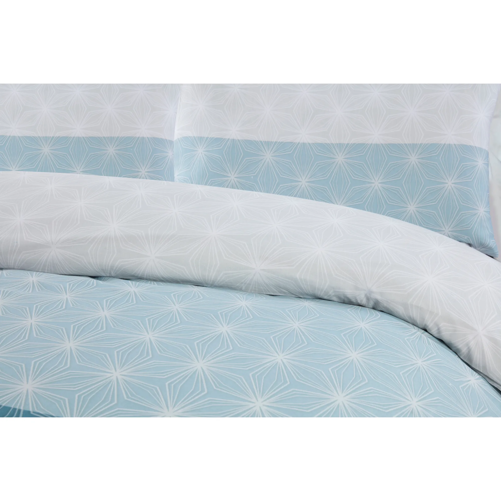 Lewis's Raya Duvet Set - Blue