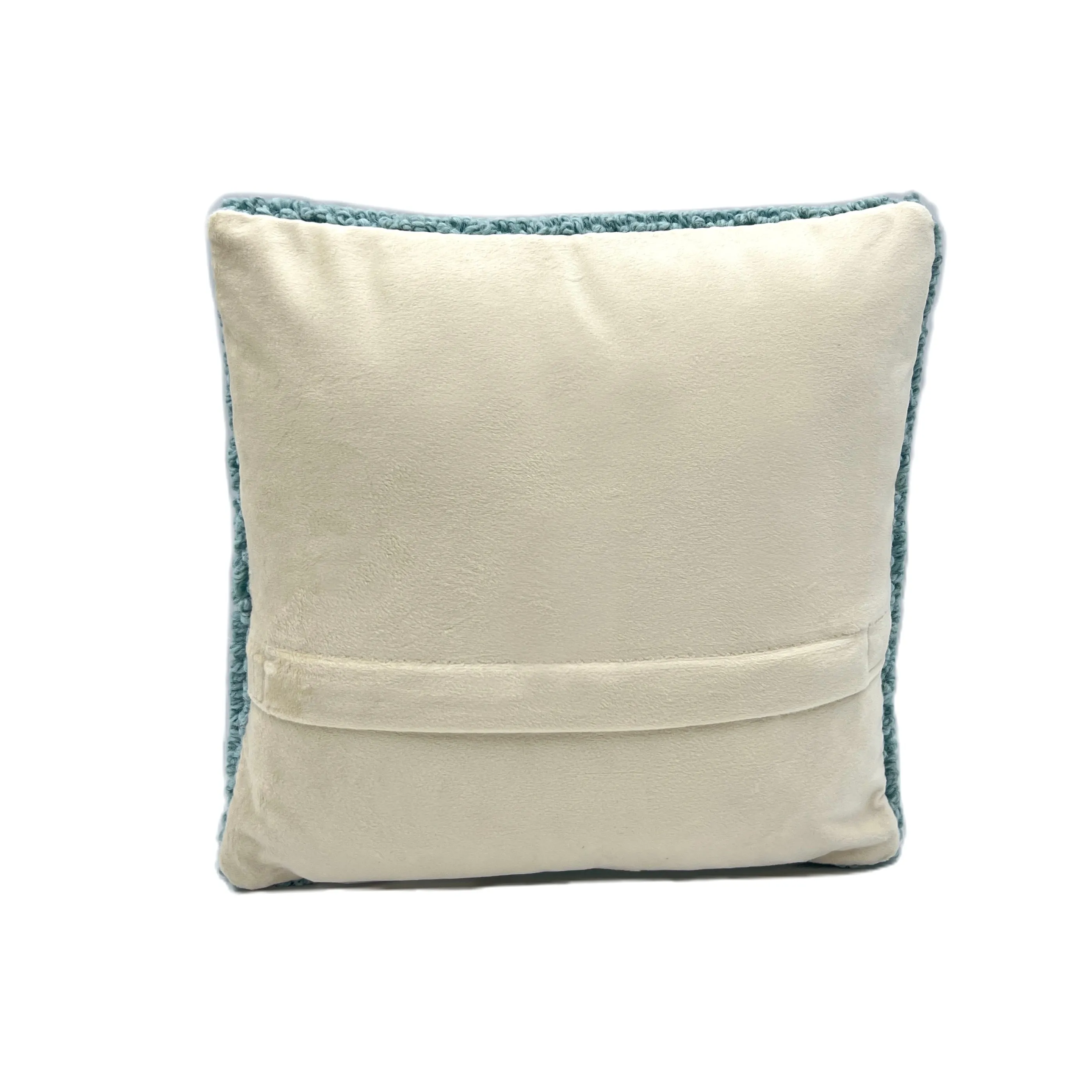 Lily of the Valley Wool Hooked Pillow