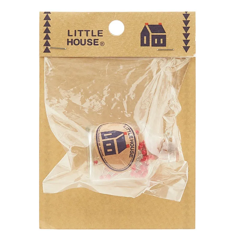 Little House Pin Bottle - Red