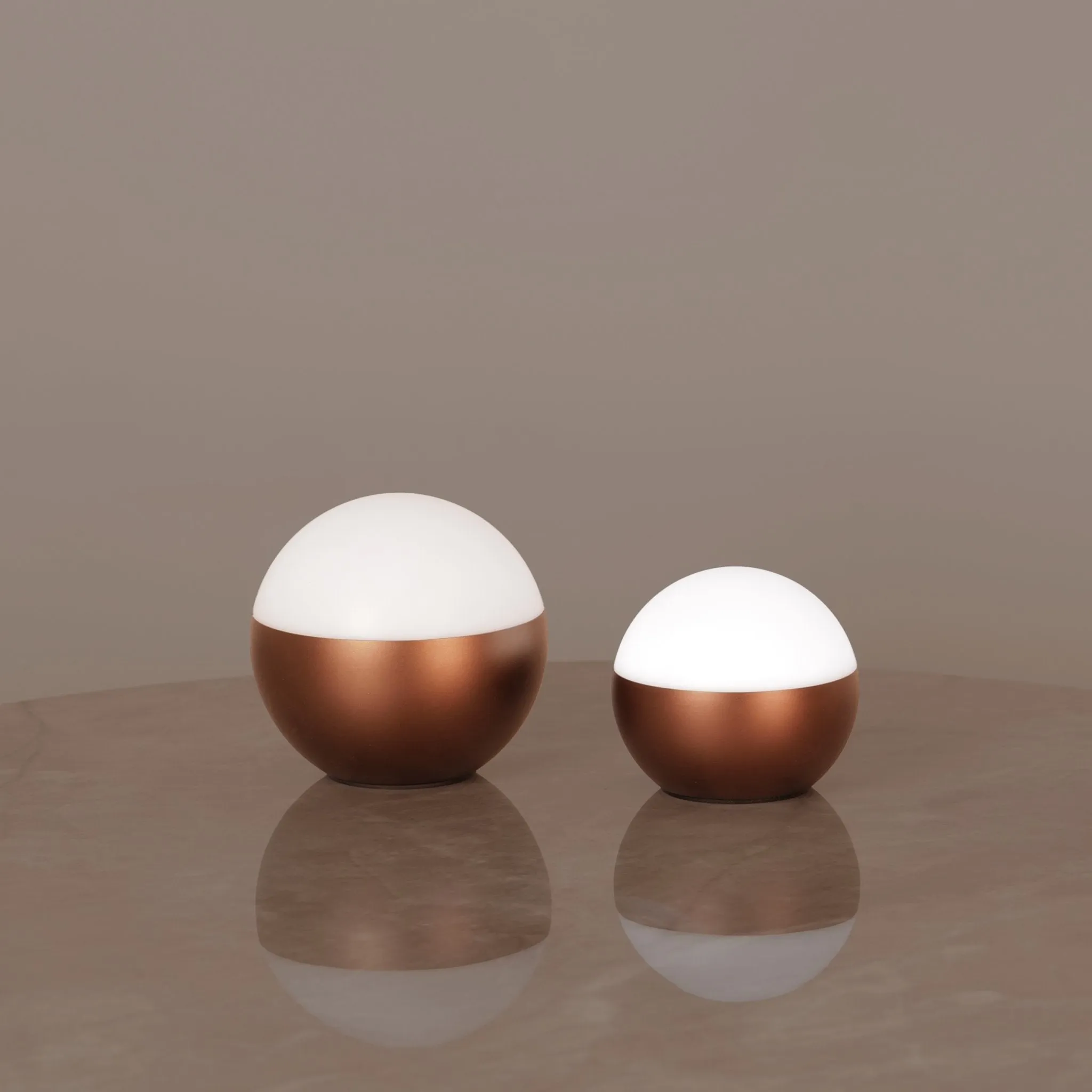 Matrix Table Globes • Bronze • 2 Pack